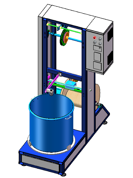 HWG-3型 自动铠管复绕机（专利编号：2021106621123）